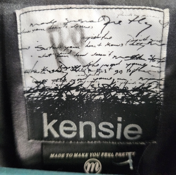 Kenzie Cropped Peacoat Dark Grey Size Medium EUC - Picture 3 of 8